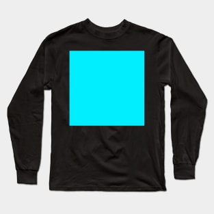 Single color - blue Long Sleeve T-Shirt